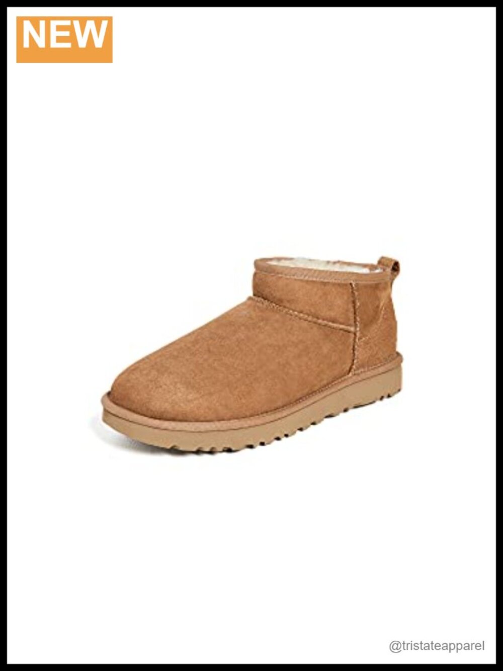 UGG Classic Ultra Mini Bootie Sheepskin Ankle Boot Pull-On